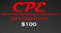CPE-GC100:  CPE $100 Gift Certificate